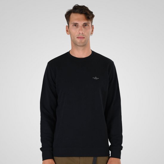 Double Outfitters MTOP-1141 Sweater Zwart - Sweaters & hoodies - Sweaters & Hoodies Grote Maten Heren