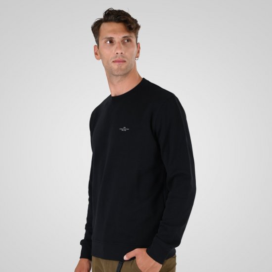 Double Outfitters MTOP-1141 Sweater Zwart - Sweaters & hoodies - Sweaters & Hoodies Grote Maten Heren