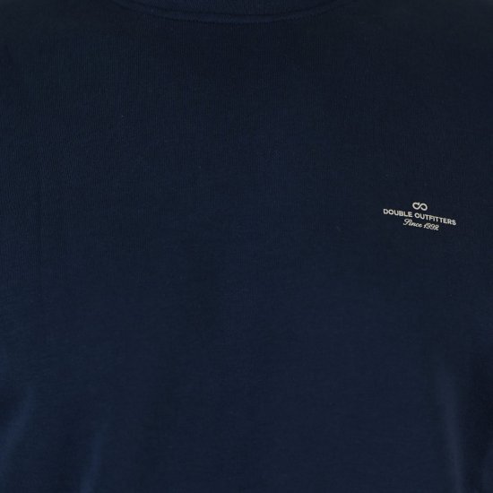 Double Outfitters MTOP-1141 Sweater Navyblauw - Sweaters & hoodies - Sweaters & Hoodies Grote Maten Heren