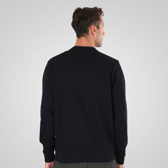 Double Outfitters MTOP-1151 Sweater Zwart - Sweaters & hoodies - Sweaters & Hoodies Grote Maten Heren