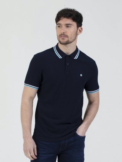 Mish Mash Stockholm Polo Navy - Polo shirts - Grote Maten Poloshirts Heren