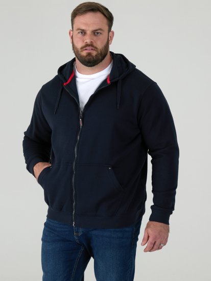 D555 Cantor Hoodie Black - Sweaters & hoodies - Sweaters & Hoodies Grote Maten Heren