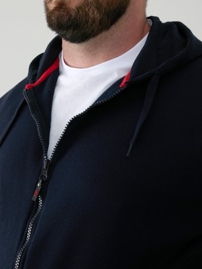 D555 Cantor Hoodie Navy - Sweaters & hoodies - Sweaters & Hoodies Grote Maten Heren