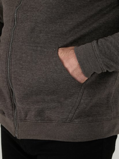 D555 Cantor Hoodie Grey - Sweaters & hoodies - Sweaters & Hoodies Grote Maten Heren