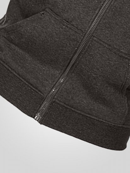 D555 Cantor Hoodie Grey - Sweaters & hoodies - Sweaters & Hoodies Grote Maten Heren
