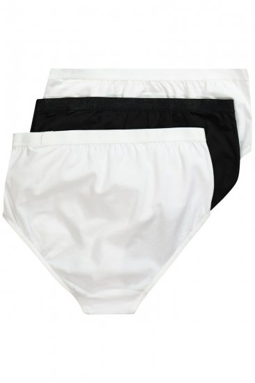 Ulla Popken 309783 Slips 3-pack Wit - Slips - 