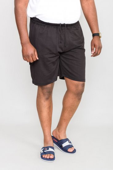 D555 John "Lightweight" Jog shorts Black - Joggingbroeken & shorts - Joggingbroeken & Shorts Heren Grote Maten