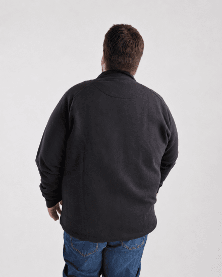 Motley Denim London Sweatshirt Black - Sweaters & hoodies - Sweaters & Hoodies Grote Maten Heren