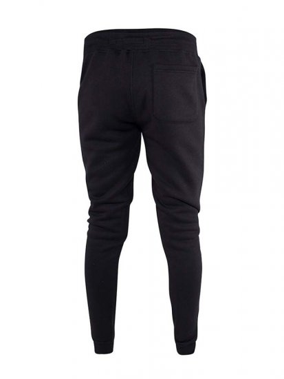 D555 Brandon Sweatpants with Tapered leg Black - Joggingbroeken & shorts - Joggingbroeken & Shorts Heren Grote Maten