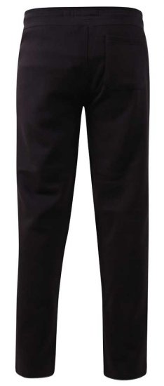 D555 Chilworth Open Hem Jogger Black - Joggingbroeken & shorts - Joggingbroeken & Shorts Heren Grote Maten