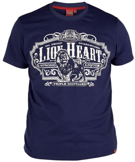 D555 Avant Tee + Shirt - Overhemden - Overhemden Grote Maten Heren