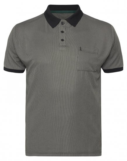 North Latitude Cool Effect Poloshirt Zwart - Polo shirts - Grote Maten Poloshirts Heren