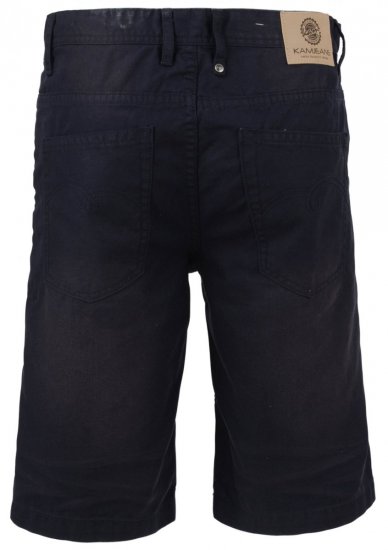 Kam Jeans Marco Shorts Black - Korte broeken - Grote Maten Korte Broeken Heren