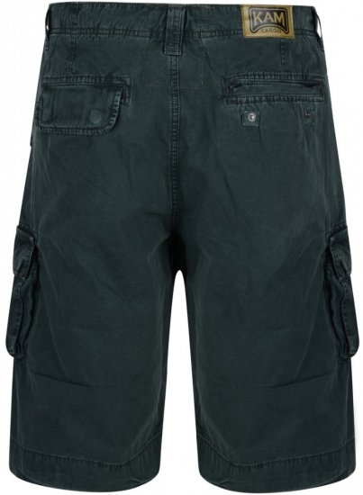 Kam Jeans 386 Cargo Shorts Grey - Korte broeken - Grote Maten Korte Broeken Heren