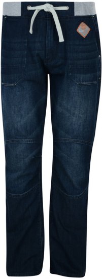 Kam Jeans Delroy Elastic Rib Jeans - Jeans & Broeken - Jeans & Broeken Grote Maten Heren