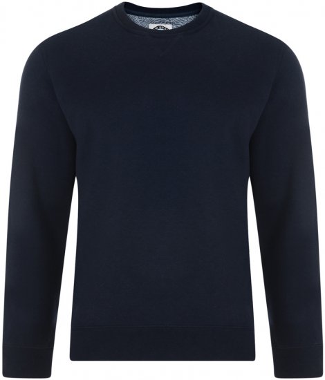 Kam Jeans Sweatshirt Navy - Sweaters & hoodies - Sweaters & Hoodies Grote Maten Heren