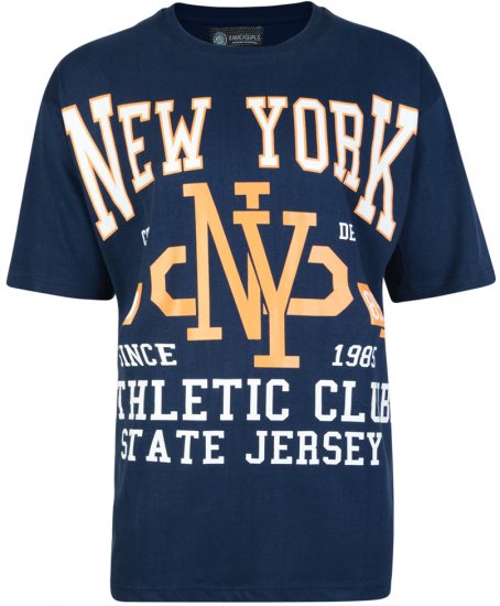 Kam Jeans Twin Pack NY - T-shirts - Grote Maten T-shirts Heren