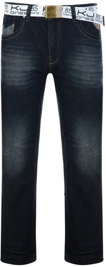 Kam Jeans Hugo-Belted Fashion Jeans - Jeans & broeken - Jeans & Broeken Grote Maten Heren