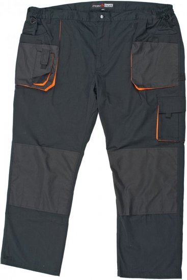 Marc & Mark Work-pants Black - Werkkleding - Werkkleding Grote Maten Heren