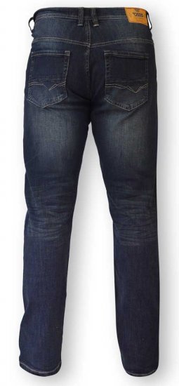 D555 BOURNE Tapered Dark Vintage Stretch Jeans - Jeans & broeken - Jeans & Broeken Grote Maten Heren