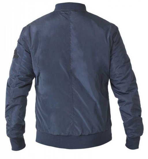 D555 Pedro Bomber Jacket Navy - Jassen - Grote Maten Herenjassen