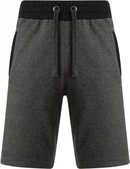 Kam Jeans 315 Jogger Shorts Charcoal - Joggingbroeken & shorts - Joggingbroeken & Shorts Heren Grote Maten