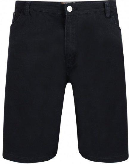 Kam Jeans Alba2 Shorts Black - Korte broeken - Grote Maten Korte Broeken Heren
