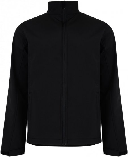 Kam Jeans 438 Soft-Shell Black - Jassen - Grote Maten Herenjassen