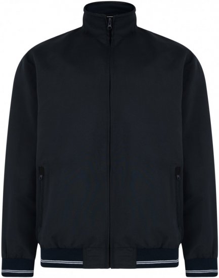 Kam Jeans 436 Summer Jacket Black - Jassen - Grote Maten Herenjassen