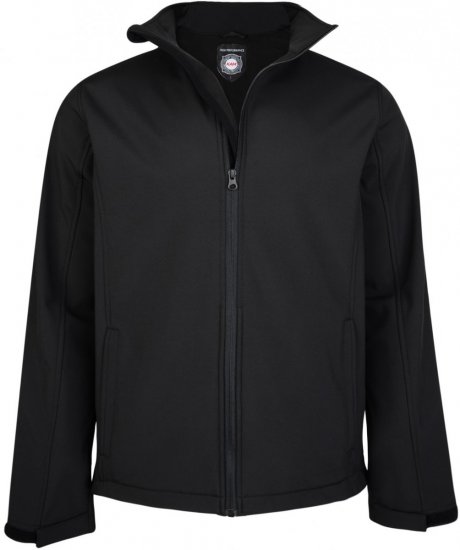 Kam Jeans 438 Soft-Shell Black - Jassen - Grote Maten Herenjassen