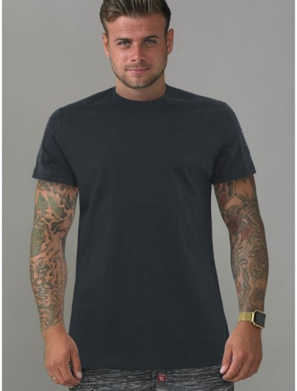 D555 Callum T-shirt Black - T-shirts - Grote Maten T-shirts Heren