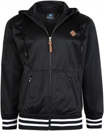 Kam Jeans 799 Tricot Hoody Black - Sweaters & hoodies - Sweaters & Hoodies Grote Maten Heren