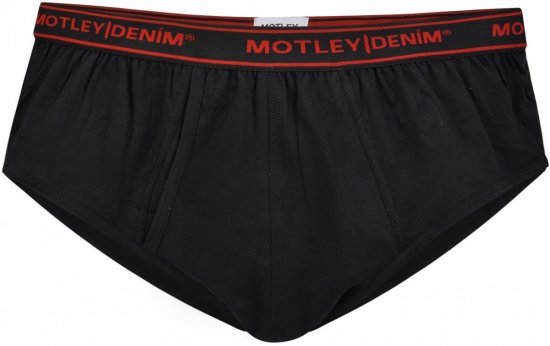 Motley Denim Briefs Black 2-pack - Ondergoed & zwem - Grote Maten Ondergoed Heren