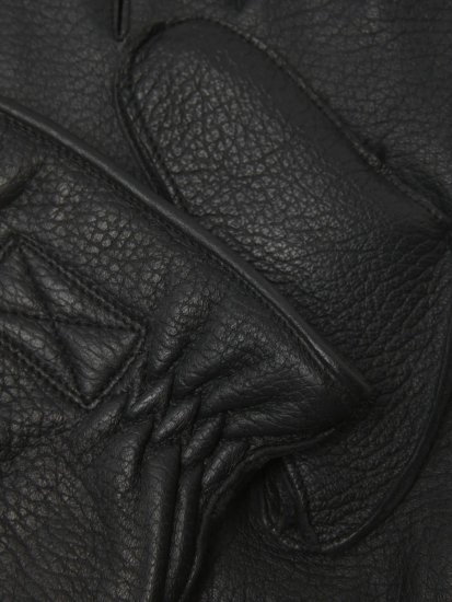 Jack & Jones Wayne Leren handschoenen Zwart - Handschoenen - 