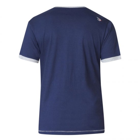 D555 Hatter T-shirt Navy - T-shirts - Grote Maten T-shirts Heren