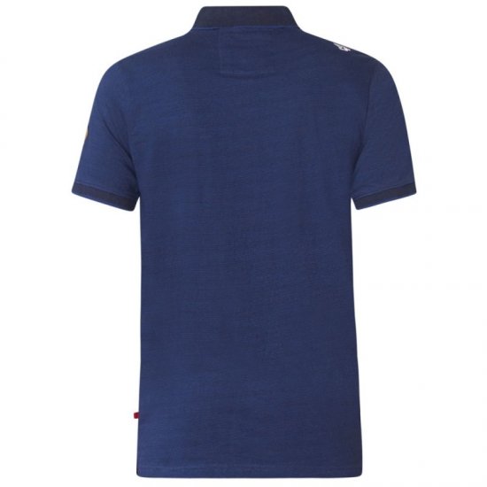 D555 Jerell Polo Navy - Polo shirts - Grote Maten Poloshirts Heren