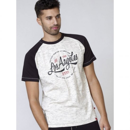 D555 Judson T-shirt Grey - T-shirts - Grote Maten T-shirts Heren