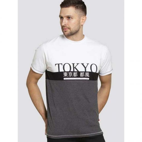 D555 Morris T-shirt Charcoal - T-shirts - Grote Maten T-shirts Heren