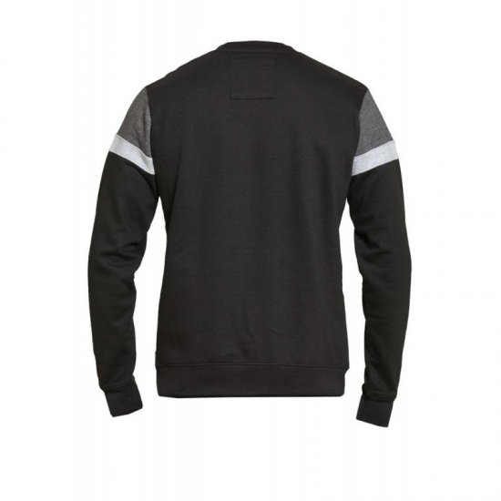 D555 Clermont Sweatshirt Black - Sweaters & hoodies - Sweaters & Hoodies Grote Maten Heren