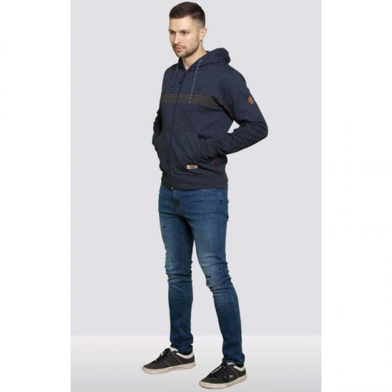 D555 Louisiana Hoodie Navy - Sweaters & hoodies - Sweaters & Hoodies Grote Maten Heren