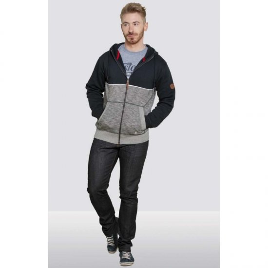 D555 Lamarsh Hoodie Navy - Sweaters & hoodies - Sweaters & Hoodies Grote Maten Heren