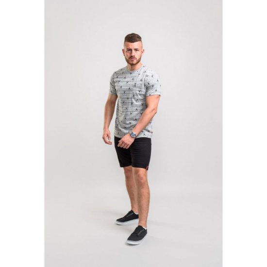 D555 Dario T-shirt Grey - T-shirts - Grote Maten T-shirts Heren
