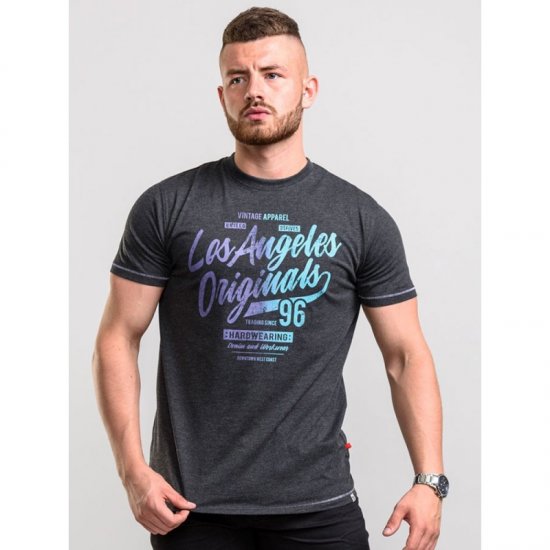D555 Simmons T-shirt Black - T-shirts - Grote Maten T-shirts Heren