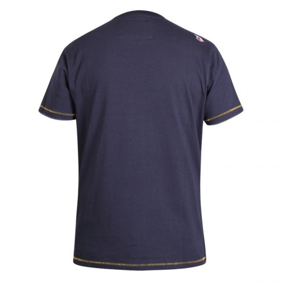 D555 Slater T-shirt Navy - T-shirts - Grote Maten T-shirts Heren