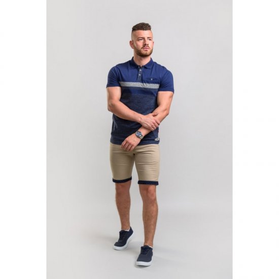 D555 Lawson Polo Navy - Polo shirts - Grote Maten Poloshirts Heren