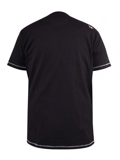 D555 Salford Save Water Drink Beer T-shirt Black - T-shirts - Grote Maten T-shirts Heren