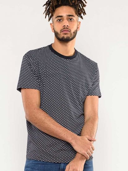 D555 Canton T-shirt Navy - T-shirts - Grote Maten T-shirts Heren