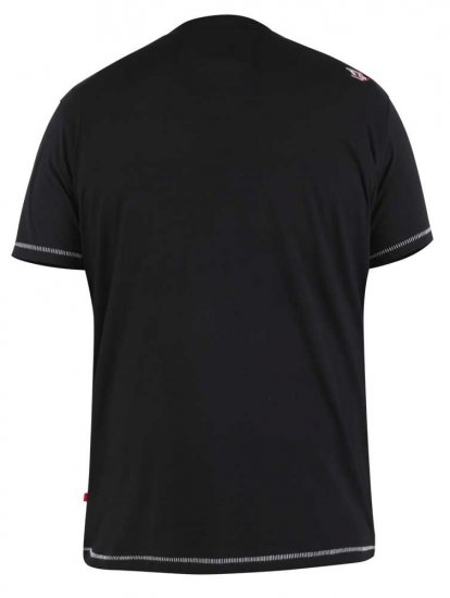 D555 Cambrone Printed T-Shirt - T-shirts - Grote Maten T-shirts Heren