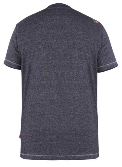 D555 Oakhill Super Car Blueprint T-shirt - T-shirts - Grote Maten T-shirts Heren