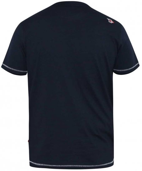 D555 DENTON Motorbike Printed T-Shirt - T-shirts - Grote Maten T-shirts Heren